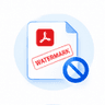 Simple watermark removal