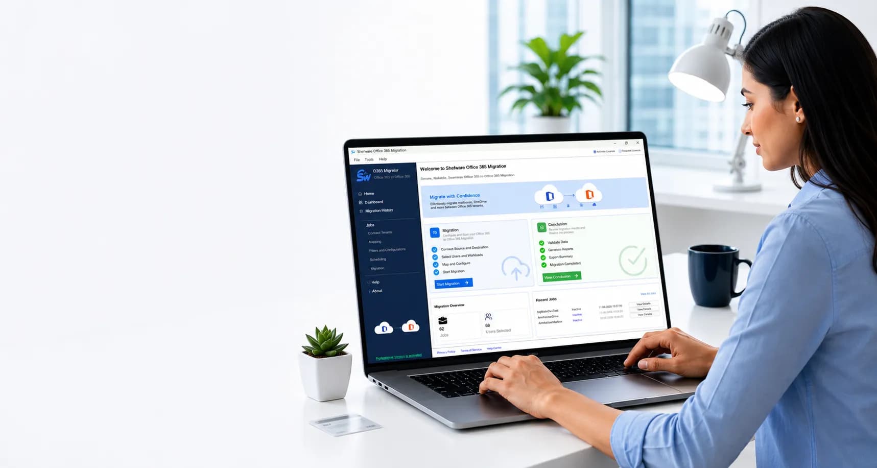 Shefware Dashboard Preview
