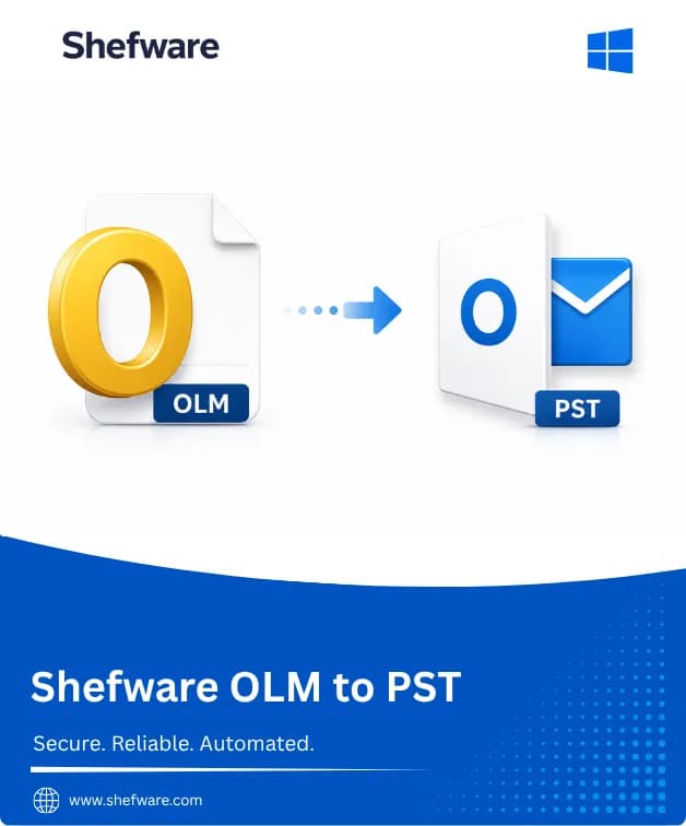 Shefware OLM to PST Converter
