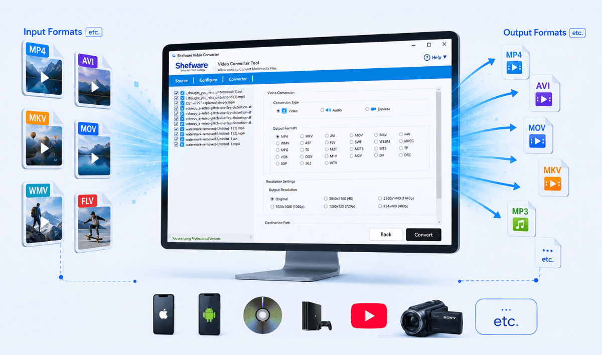 Shefware Video Converter
