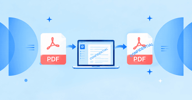 How to Add a Watermark to PDF Files in Batch