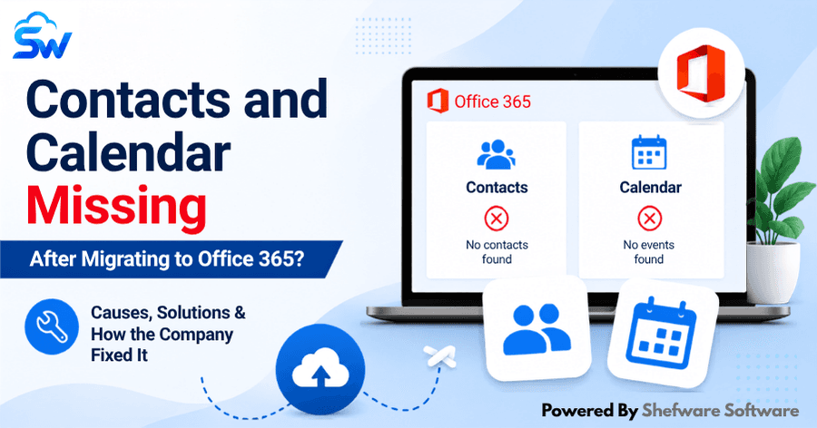 contacts missing after office 365 migration, calendar not migrated to microsoft 365, export outlook contacts before migration, office 365 migration contacts lost, import contacts after O365 migration