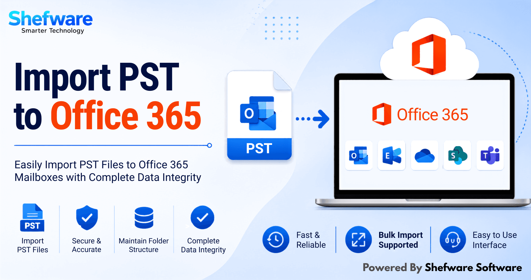  import pst to office 365, upload pst to office 365,  office 365 import pst file, bulk import pst to exchange online