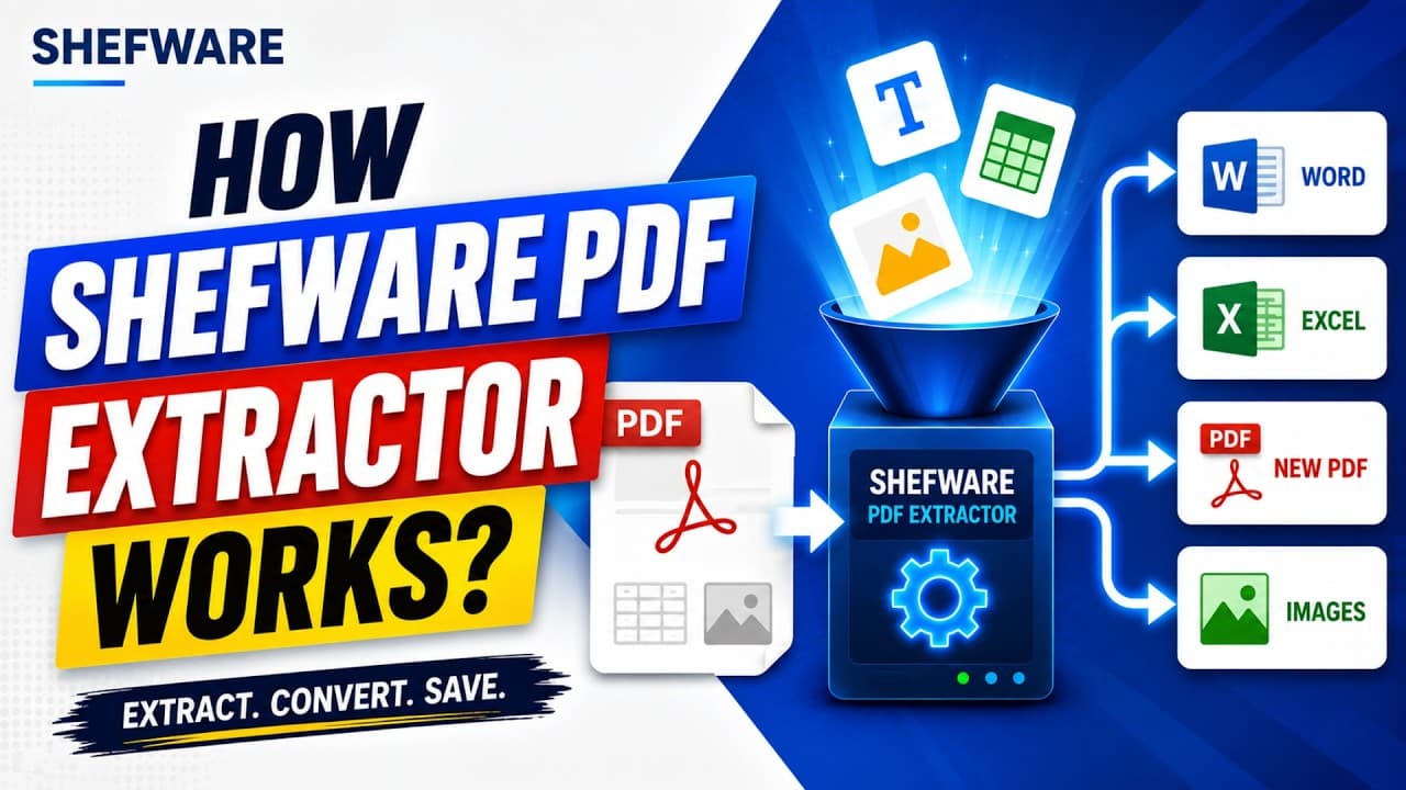 Shefware PDF Extractor Video Guide Video Thumbnail