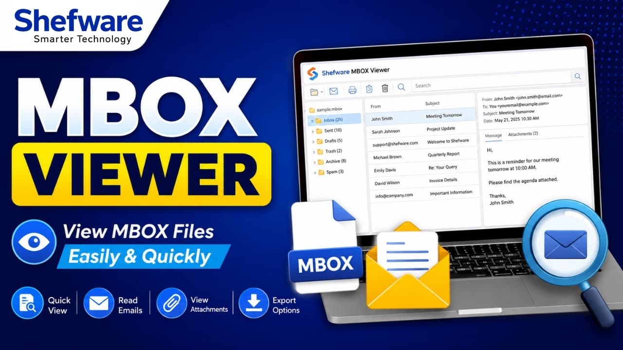 How to Open & View MBOX Files Easily? Video Thumbnail
