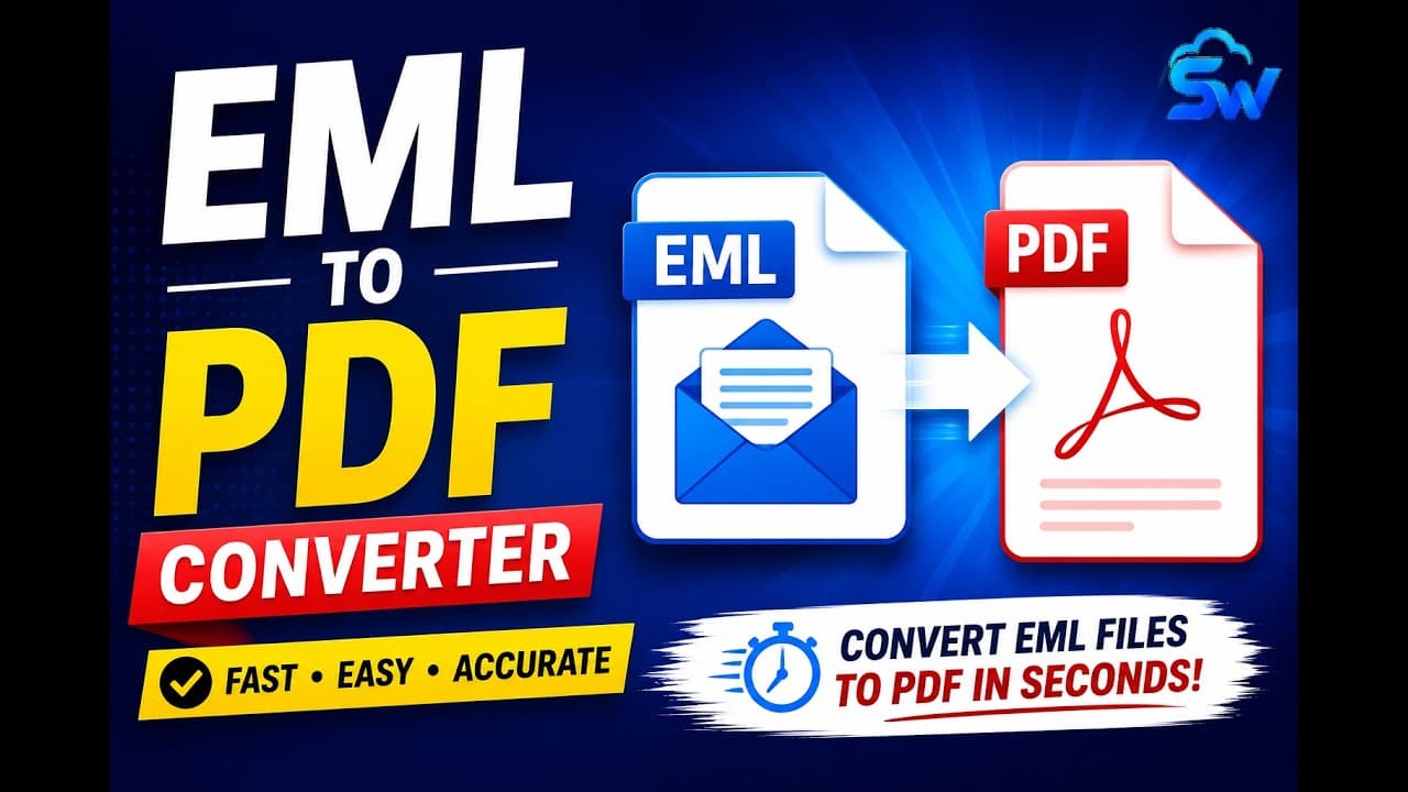 Shefware EML to PDF Tool Video Guide Video Thumbnail