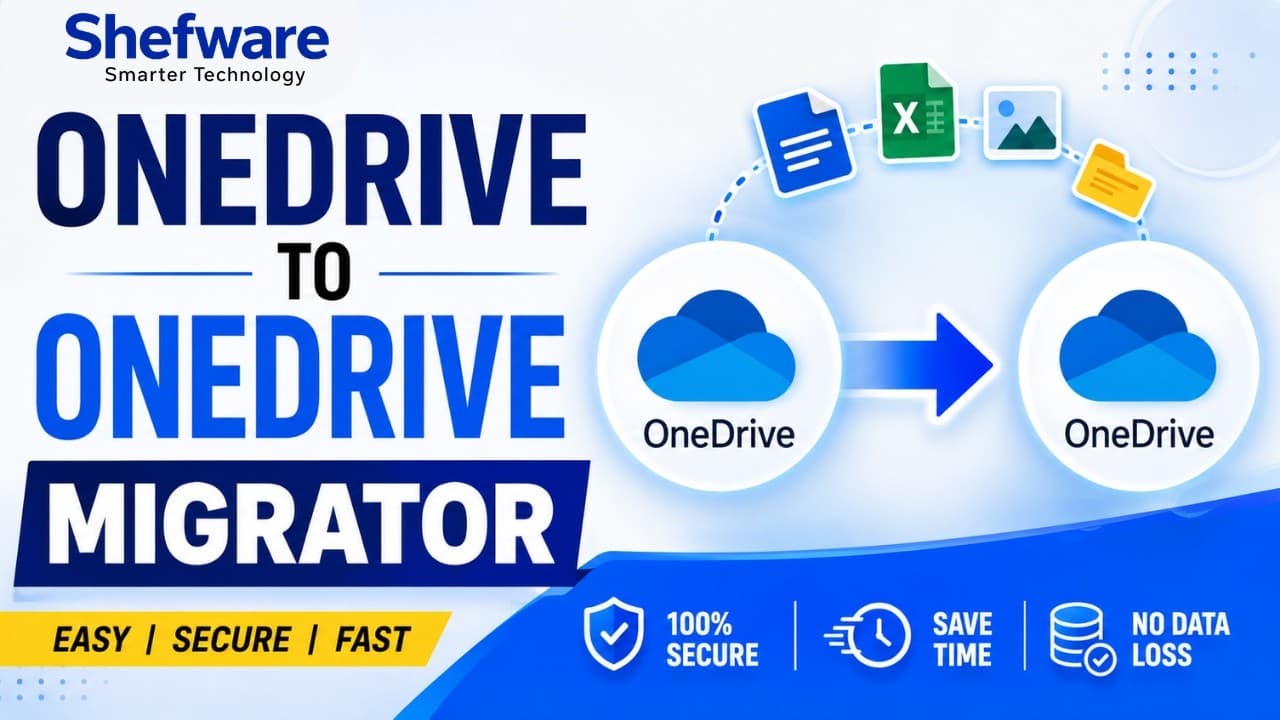 Shefware OneDrive Migration Tool Video Guide Video Thumbnail