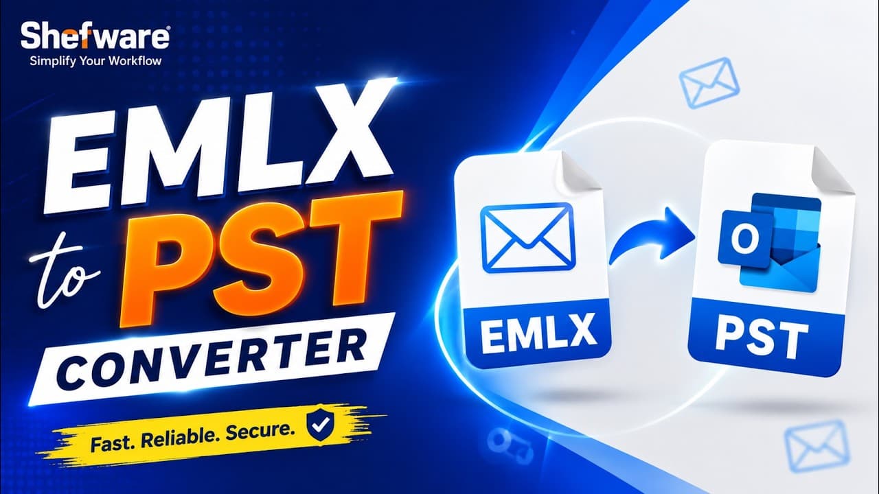 Shefware EMLX to PST Converter Video Guide Video Thumbnail