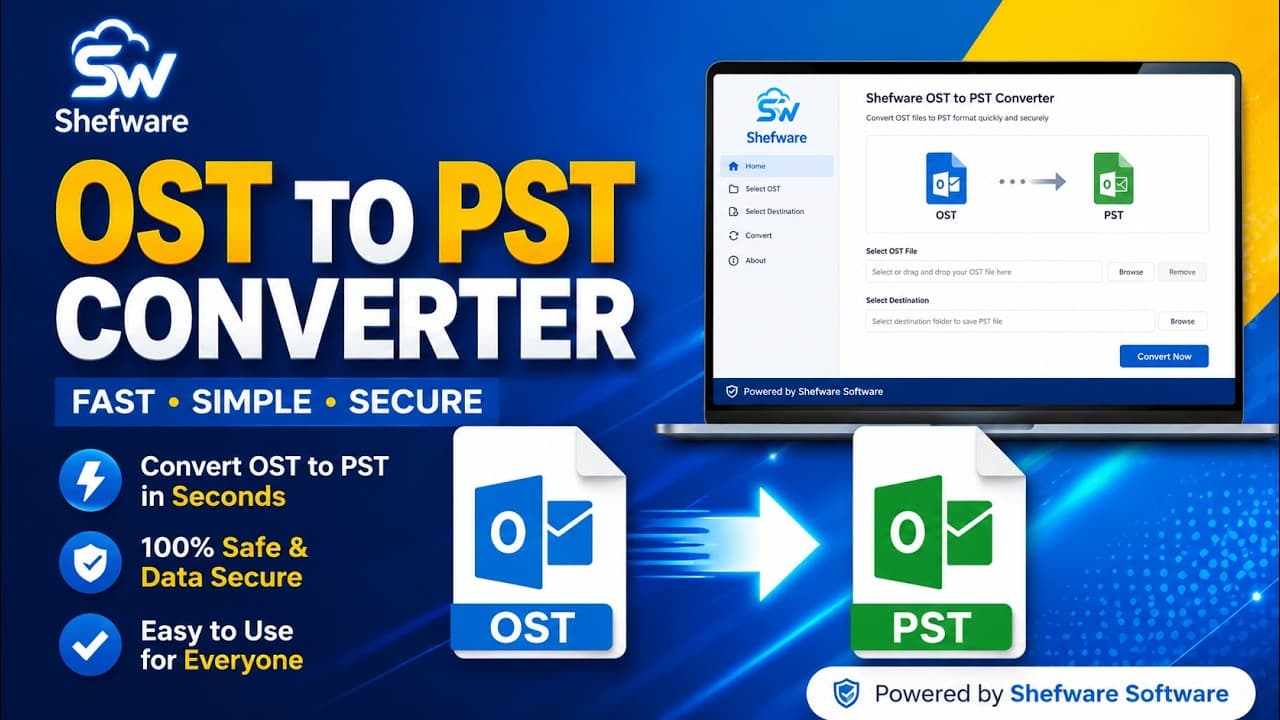 How to convert OST to PST ? Video Thumbnail