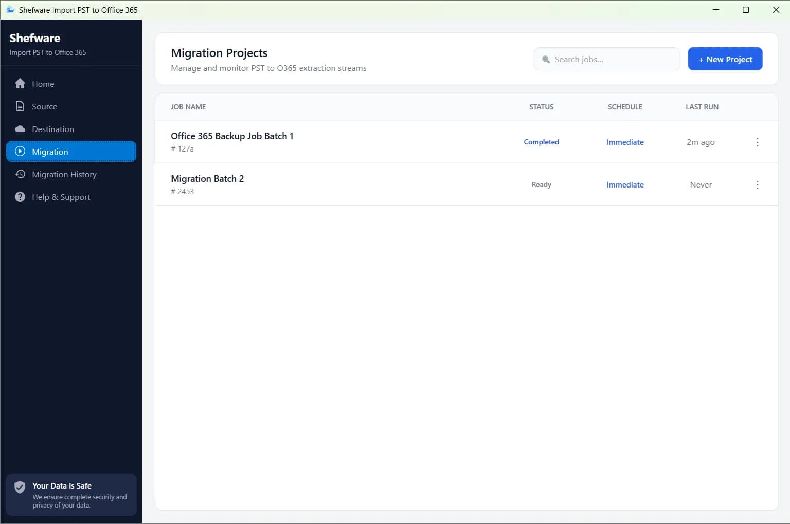 Advanced Office 365 Import Features