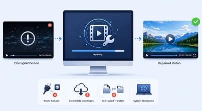 Recover Videos After Unexpected Disruptions