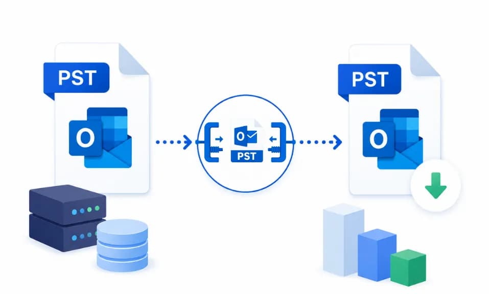 Large PST files slow down Outlook