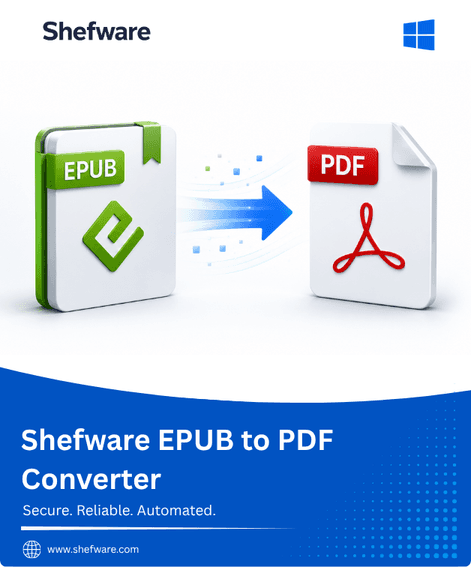 Shefware EPUB to PDF Converter