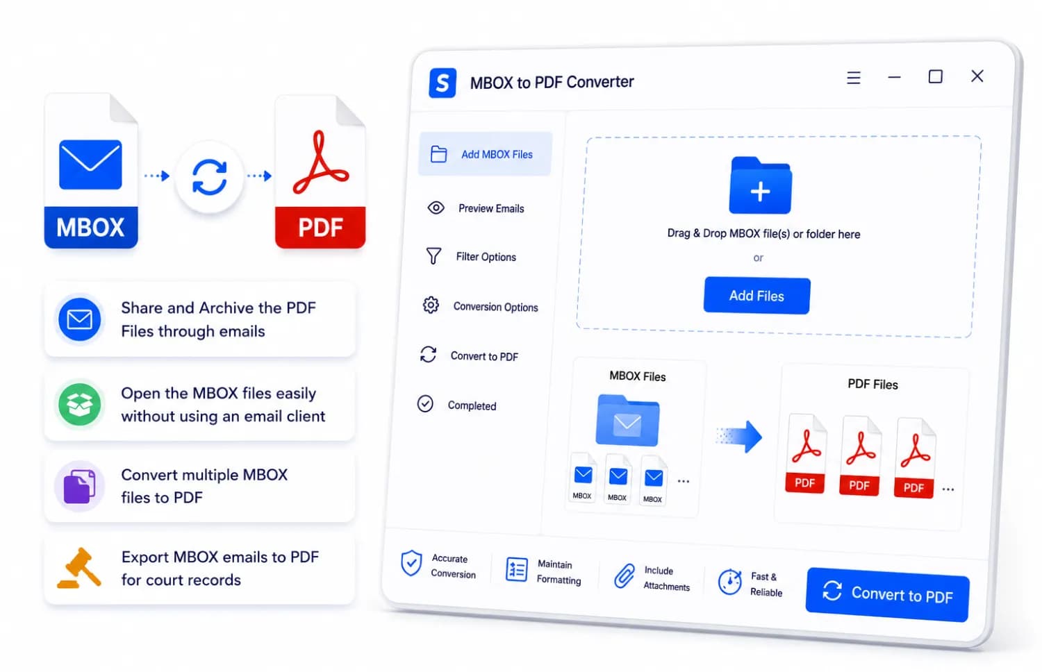 MBOX to PDF Converter