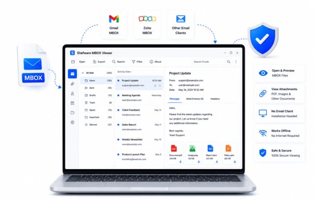 Shefware MBOX Viewer