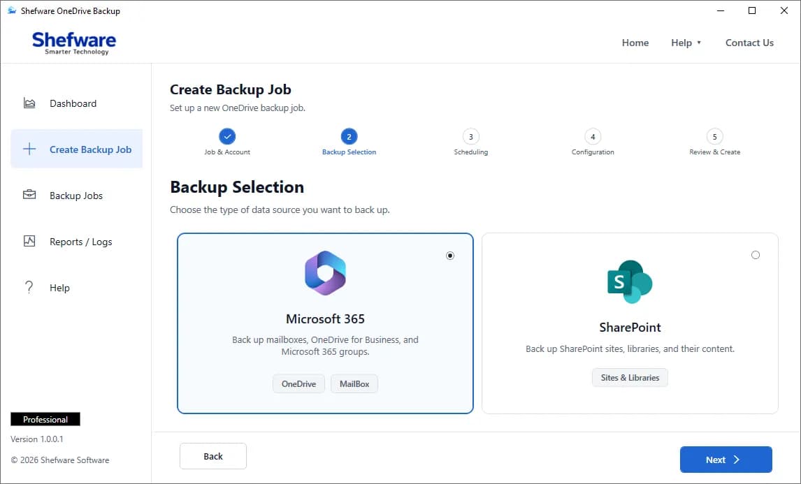 OneDrive Backup Tool Key Highlights