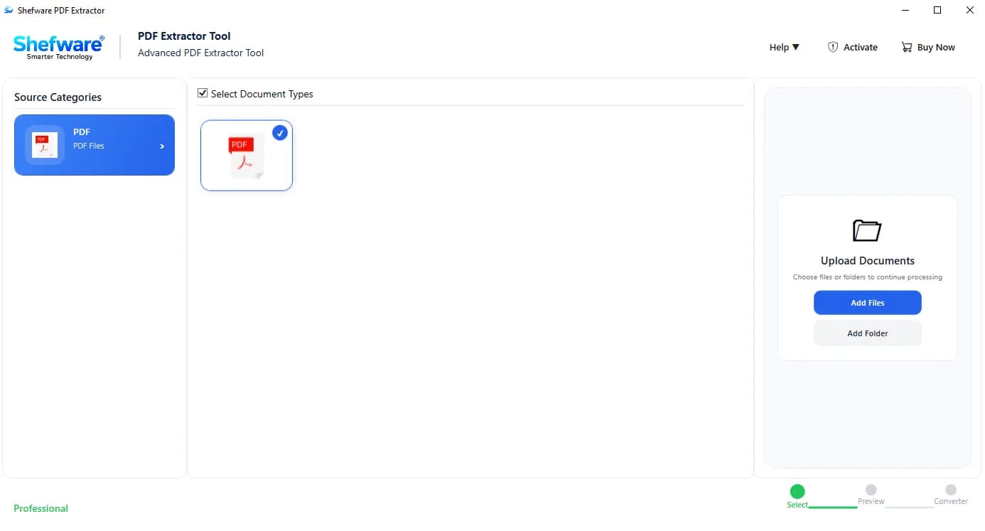 Upload Your PDF Document