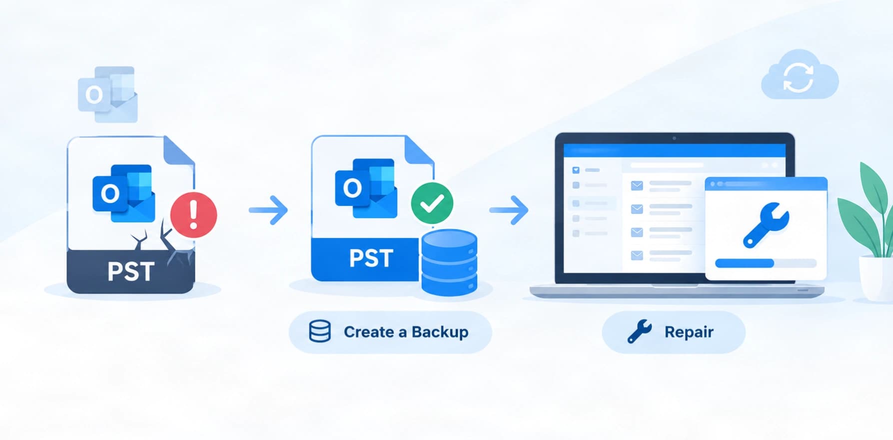How to Repair a Corrupted PST File in Outlook Without Losing Data