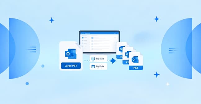 PST File Splitting Guide: Split Large PST Files by Size or Date Using Outlook